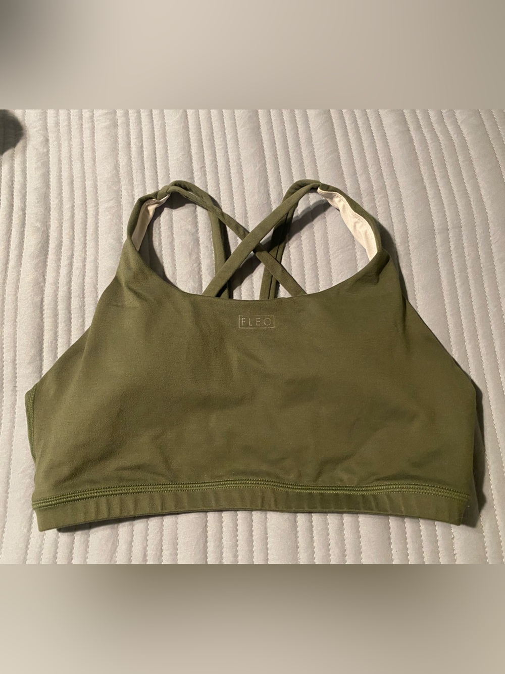 Fleo Olive Isla Sports Bra